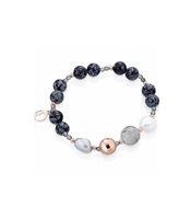 Bracciale Lelune Donna LELUNE GLAMOUR in Argento Perla LGBR550.2
